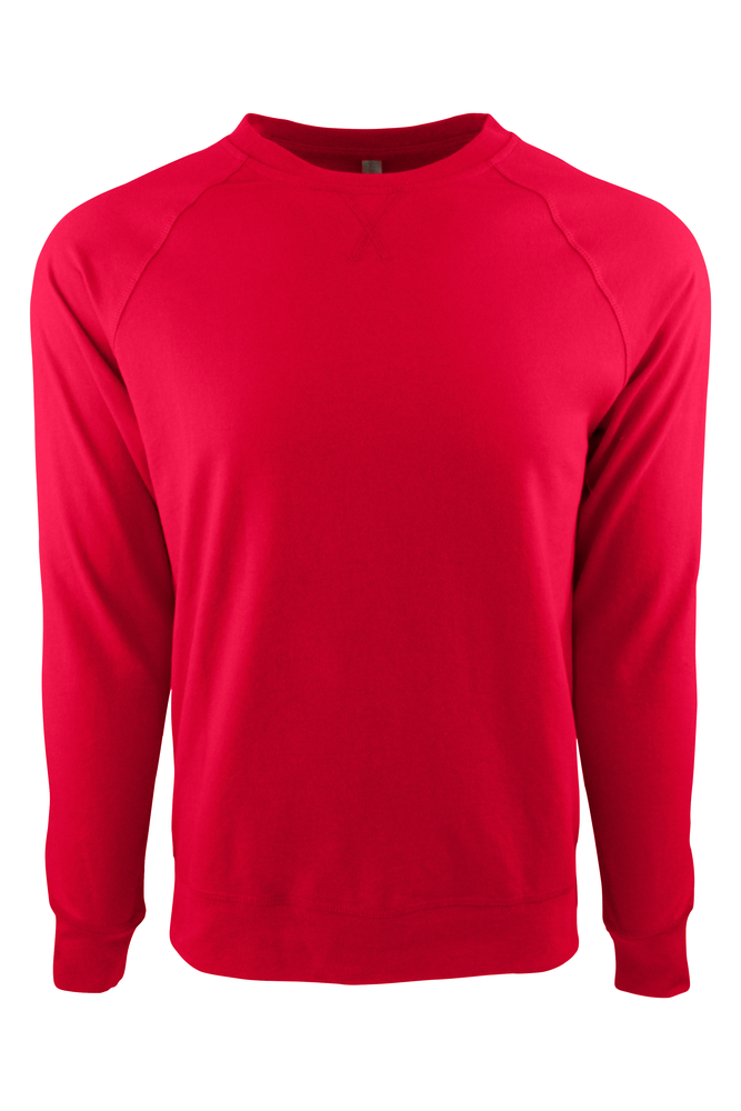 Our Unisex Laguna Raglan Sweatshirt is a midweight ultra-soft pullover fleece crew with a French Terry backing. Keeping it cool and casual, this laid-back versatile piece is inspired by the surf and skate culture and part of our Beach Fleece Collection. It's premium style details include 1x1 Baby Ribbed set-in crew neck with front cover stitching and V-topstitch detail and raglan long sleeves with 1x1 Baby Ribbed cuffs and waistband.