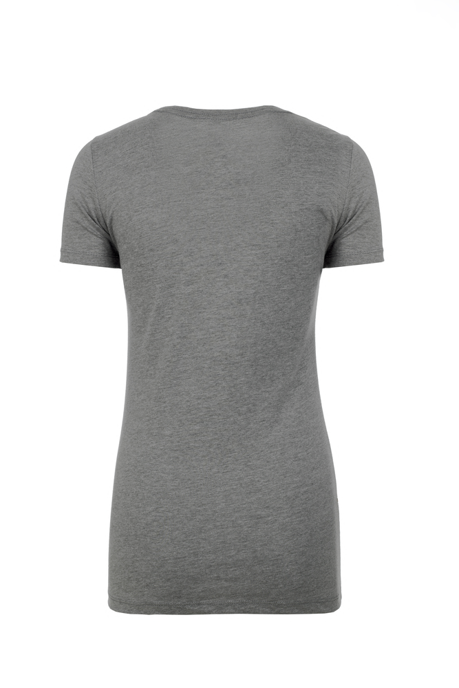 Our Women's CVC T-shirt is tailored specifically for her with a form-fitting feminine shape in premium CVC fabric that offers comfort and durability.  The consistent heathered CVC fabric provides durability that can take on screen printing and heat transfer equally well.  Premium features loaded with value: side seams, 1x1 Baby Ribbed set-in crew neck, side seams for best fit and shape retention, finished sleeves and straight bottom hem.