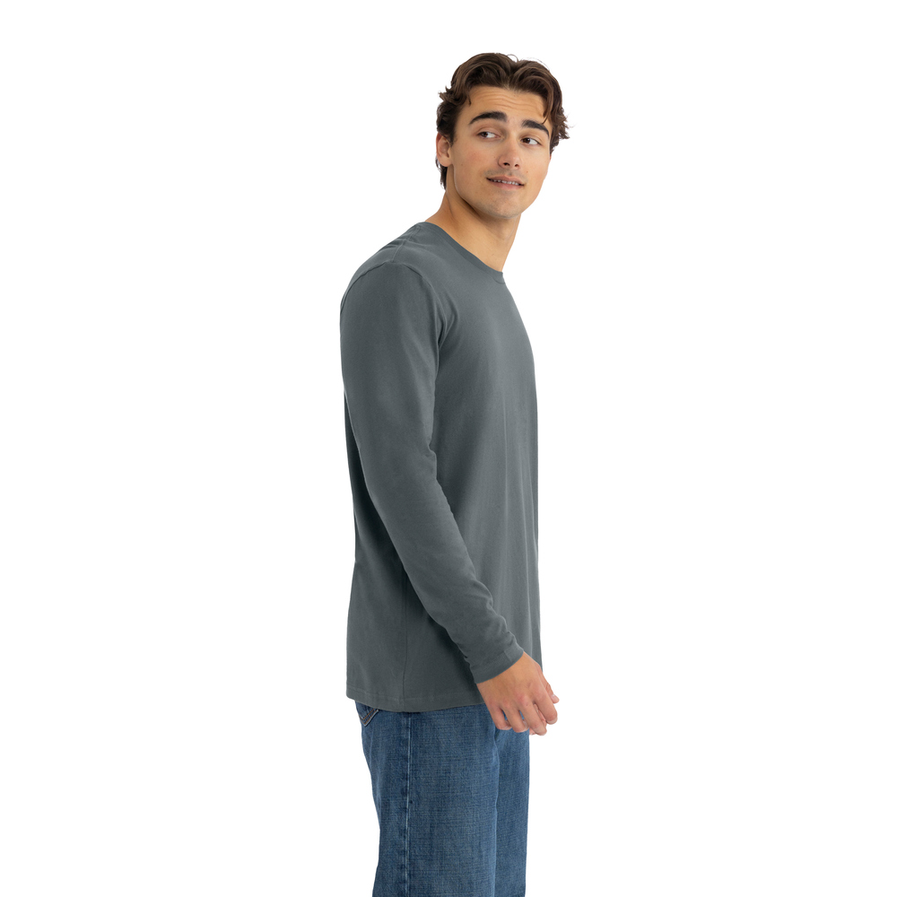 Cotton Long Sleeve T-Shirt - Heavy Metal | 3601 | NLA