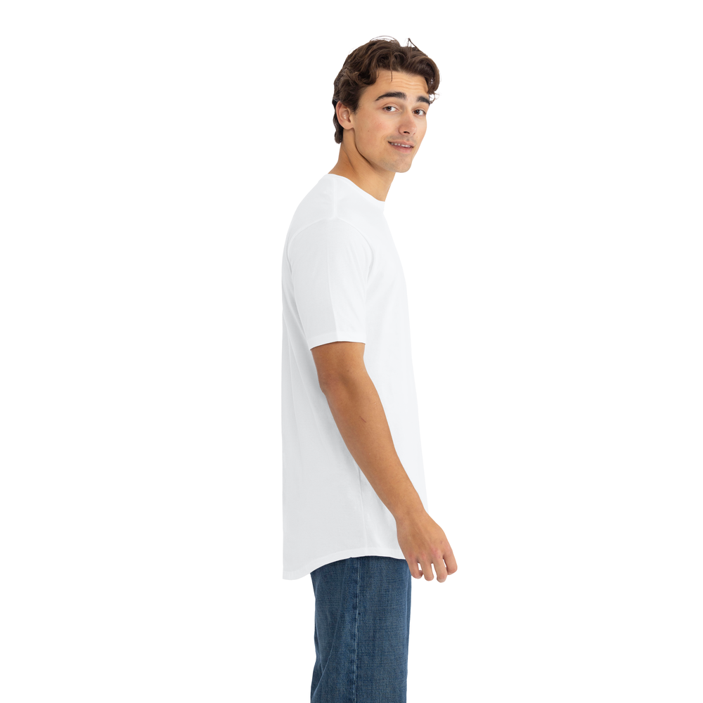 Cotton Long Body T-Shirt - White | 3602 | Next Level Apparel