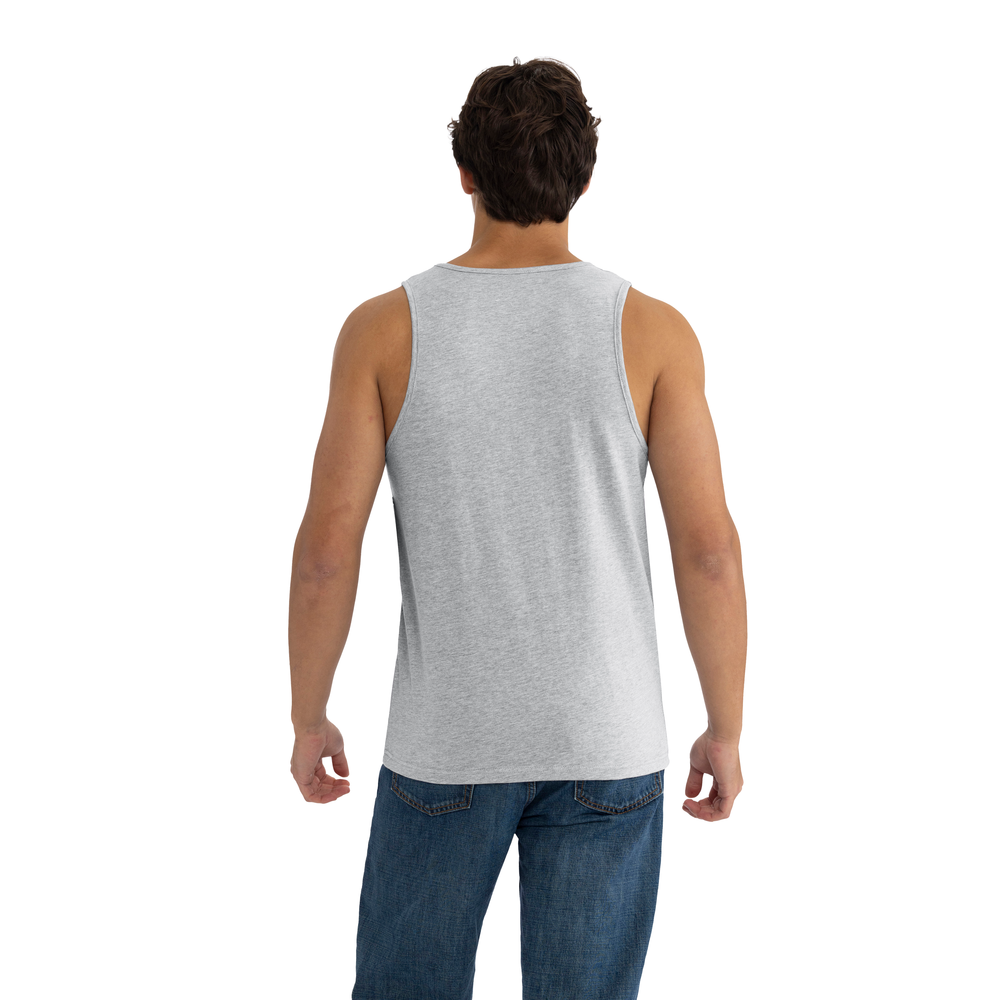 Elevated comfort on our 100% combed ring-spun cotton muscle tank. Offers great mobility for active lifestyles and ease of printability