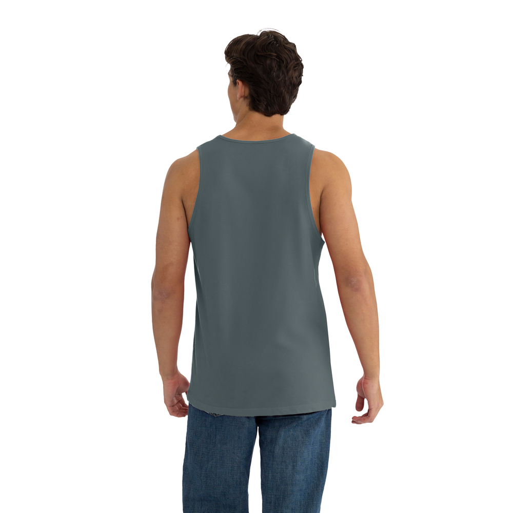 Elevated comfort on our 100% combed ring-spun cotton muscle tank. Offers great mobility for active lifestyles and ease of printability