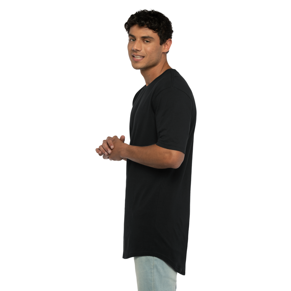 Our classic premium cotton tee with a longer length. Made from our combed and ring-spun cotton to give an everyday look with elevated comfort.