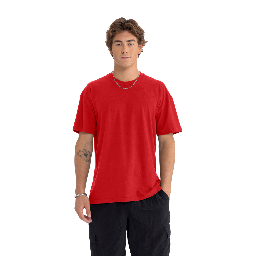 Next Level Apparel latest addition, the heavyweight tee. Crafted using 6.8 oz combed ring spun and US cotton for those who appreciate quality. The heavyweight fabric and street-inspired look redefine comfort.  Transitions from the urban streets to the laid-back gatherings, ensuring you look and feel your best in any setting.