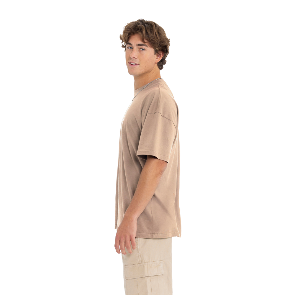 人気ブランドランキング Heavyweight Unisex T-Shirt Apparel Level Next | 7200 | Tan - その他