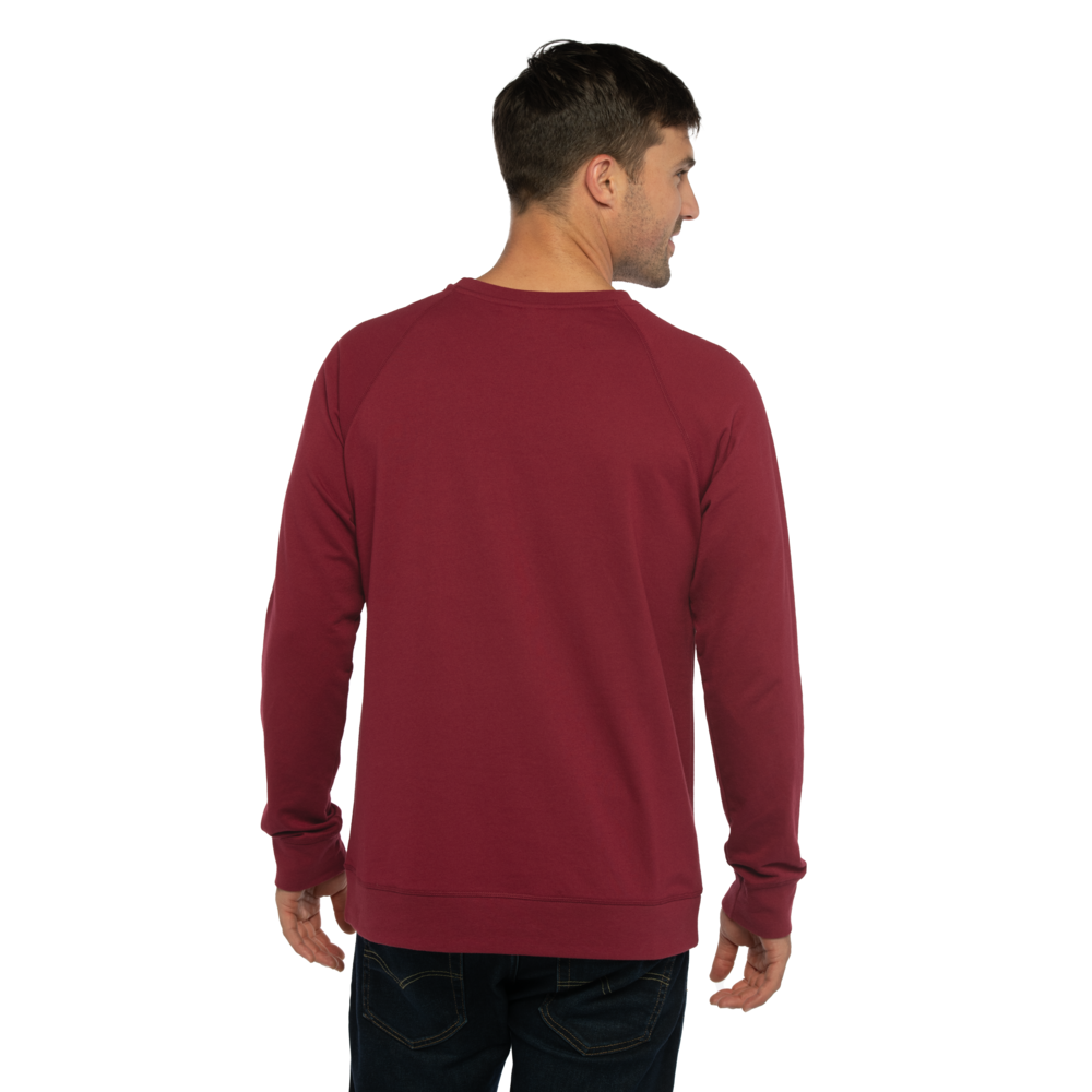 Comfortable pullover crew with French Terry body inspired by surf and skate culture. Part of our Beach Fleece collection, keep it casual cool with this laid-back piece.