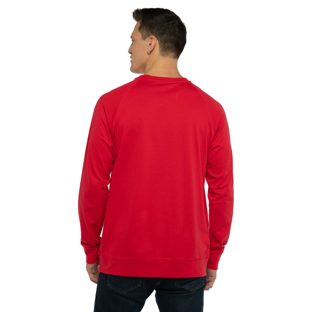Comfortable pullover crew with French Terry body inspired by surf and skate culture. Part of our Beach Fleece collection, keep it casual cool with this laid-back piece.
