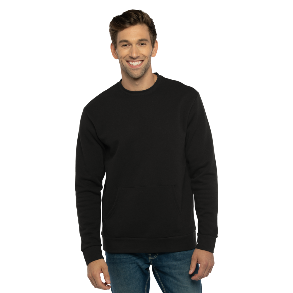 Slip into this cozy pullover with softness like no other. The convenient large front pocket makes it easy to store small items and keep warm. Include locker patch for more branding options.