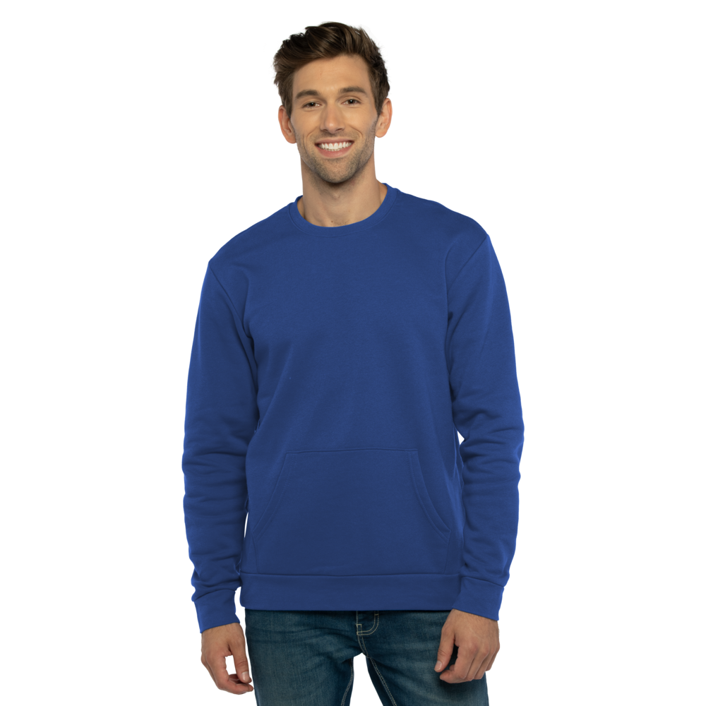 Slip into this cozy pullover with softness like no other. The convenient large front pocket makes it easy to store small items and keep warm. Include locker patch for more branding options.