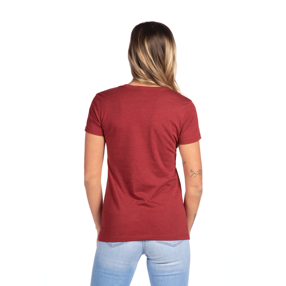 A more curvy and slim cut on our classic tee made from the industry's favorite CVC fabric. Great printability and breathability on this versatile piece.