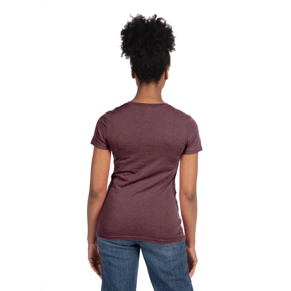 A more curvy and slim cut on our classic tee made from the industry's favorite CVC fabric. Great printability and breathability on this versatile piece.