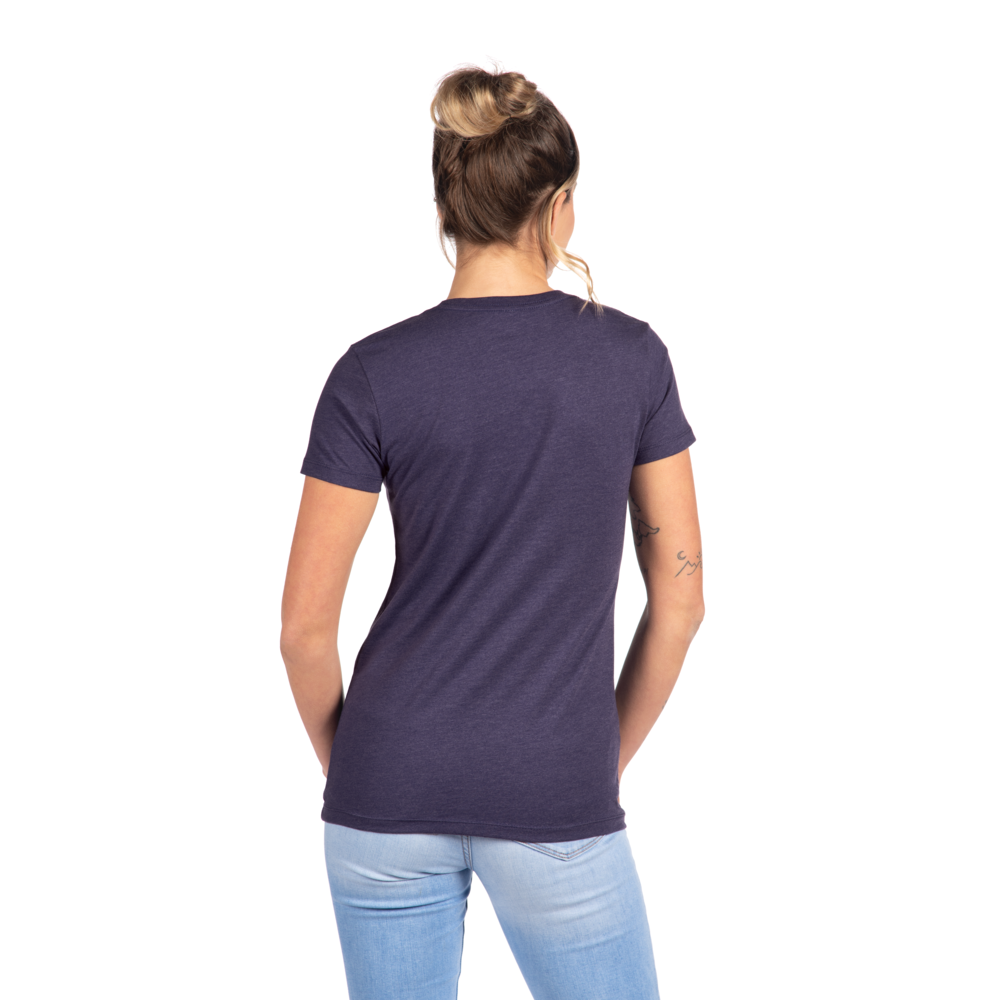 A more curvy and slim cut on our classic tee made from the industry's favorite CVC fabric. Great printability and breathability on this versatile piece.
