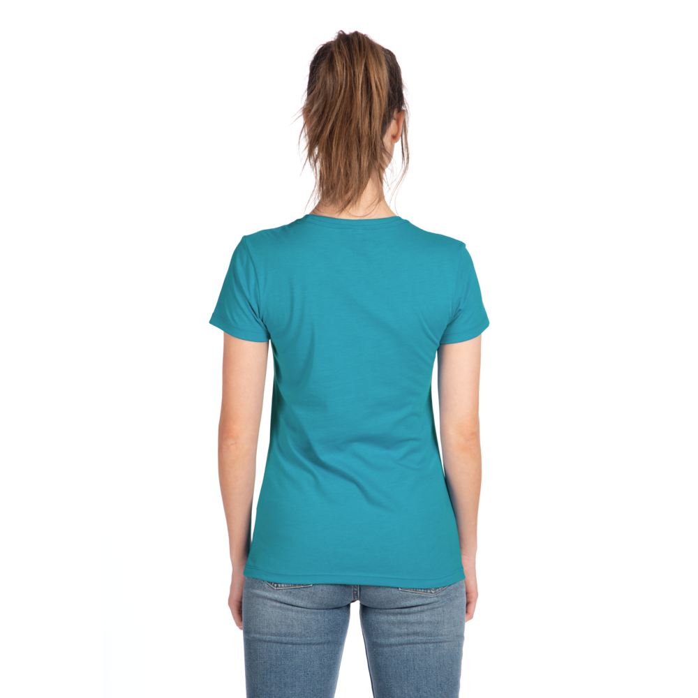 A more curvy and slim cut on our classic tee made from the industry's favorite CVC fabric. Great printability and breathability on this versatile piece.