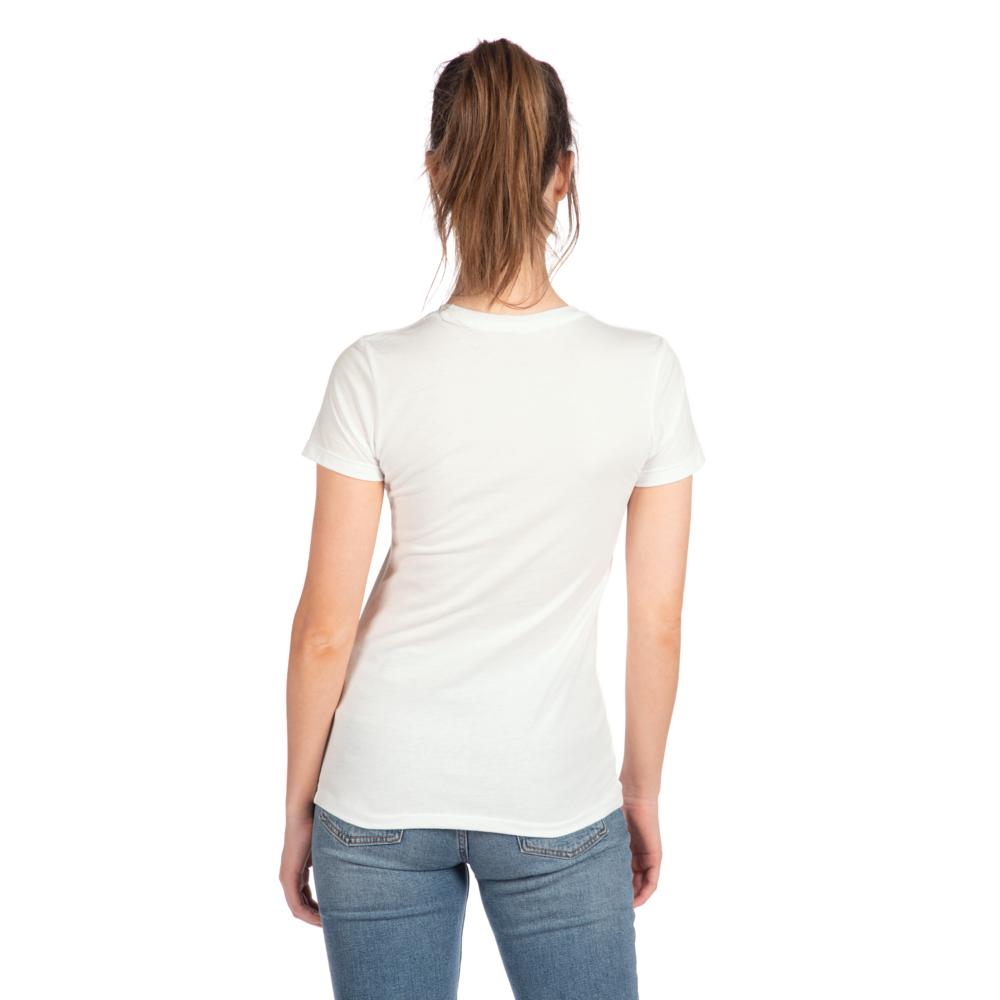 A more curvy and slim cut on our classic tee made from the industry's favorite CVC fabric. Great printability and breathability on this versatile piece.