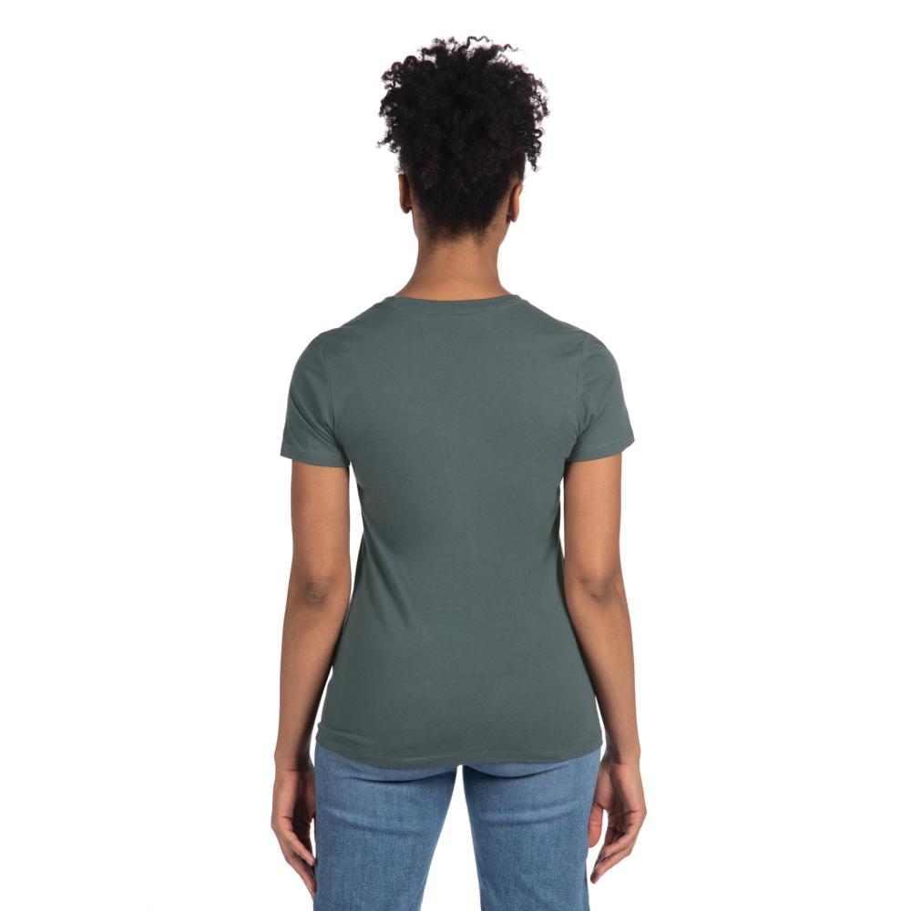 A classic cotton Tee. Made from 100% combed and ring-spun cotton, it's a casual staple with elevated comfort and ease of printability.