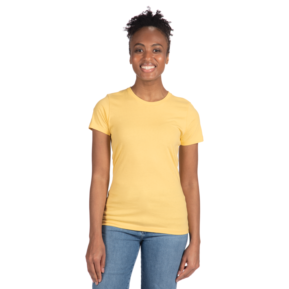 A classic cotton Tee. Made from 100% combed and ring-spun cotton, it's a casual staple with elevated comfort and ease of printability.