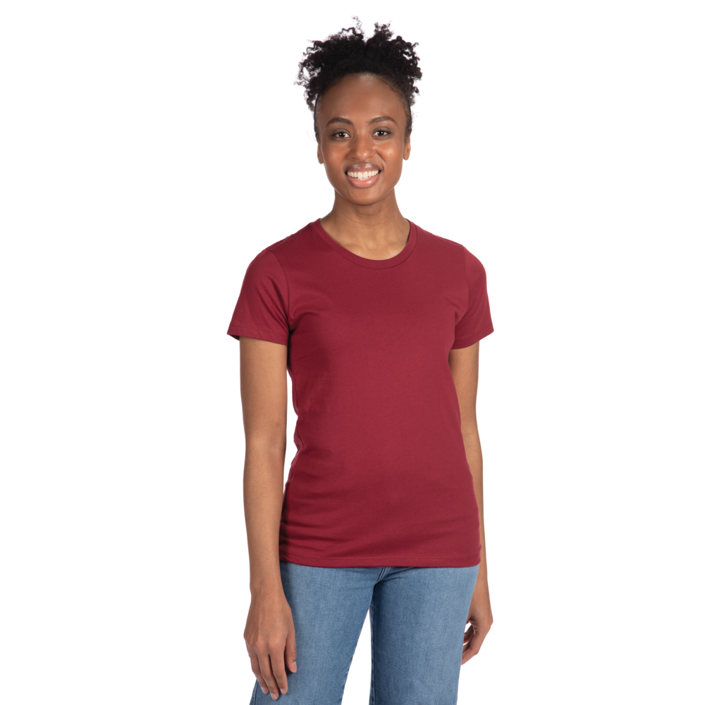 A classic cotton Tee. Made from 100% combed and ring-spun cotton, it's a casual staple with elevated comfort and ease of printability.
