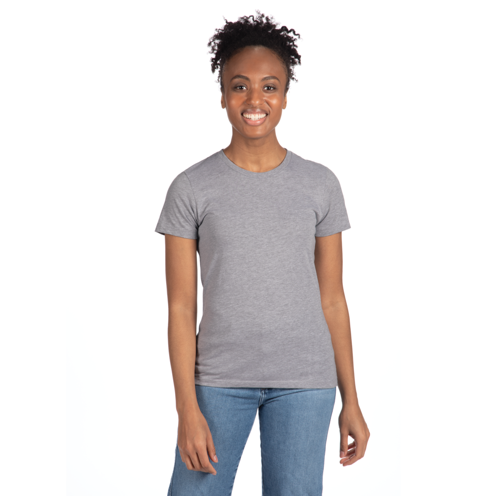 A classic cotton Tee. Made from 100% combed and ring-spun cotton, it's a casual staple with elevated comfort and ease of printability.