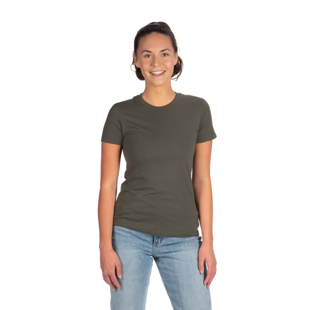 A classic cotton Tee. Made from 100% combed and ring-spun cotton, it's a casual staple with elevated comfort and ease of printability.