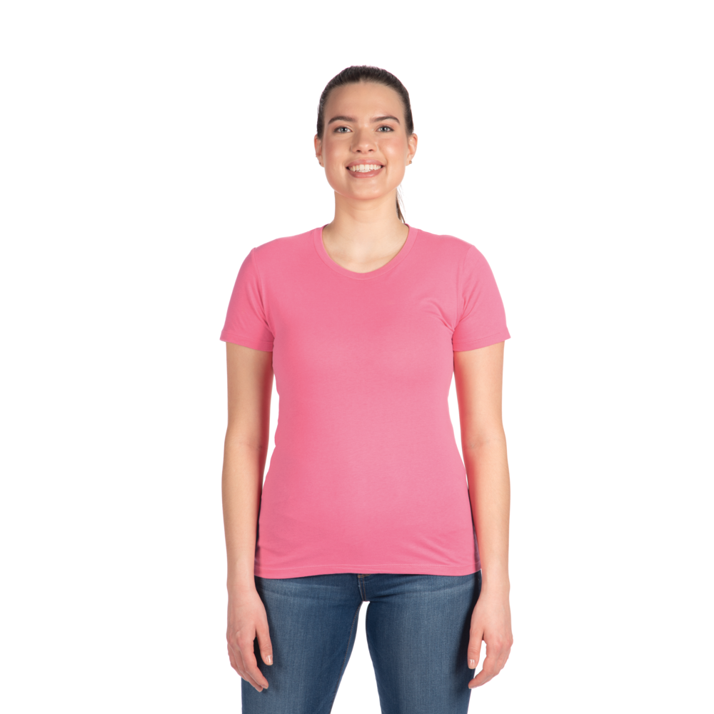 A classic cotton Tee. Made from 100% combed and ring-spun cotton, it's a casual staple with elevated comfort and ease of printability.