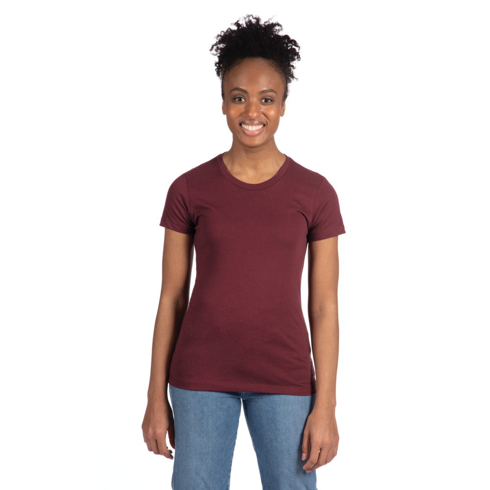 A classic cotton Tee. Made from 100% combed and ring-spun cotton, it's a casual staple with elevated comfort and ease of printability.