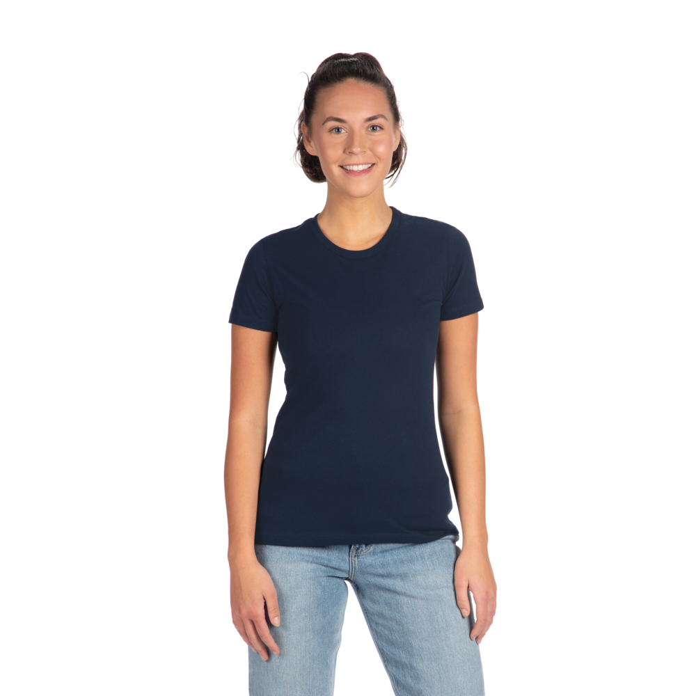 A classic cotton Tee. Made from 100% combed and ring-spun cotton, it's a casual staple with elevated comfort and ease of printability.