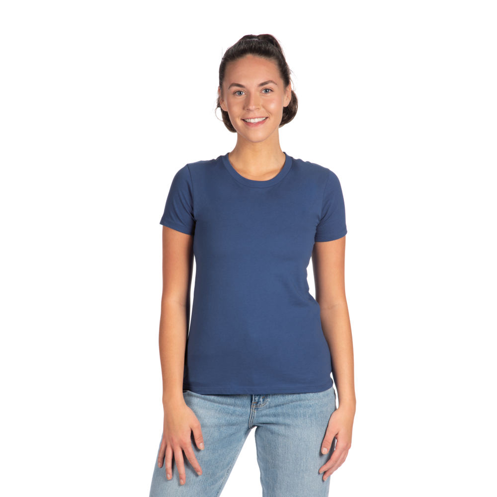 A classic cotton Tee. Made from 100% combed and ring-spun cotton, it's a casual staple with elevated comfort and ease of printability.