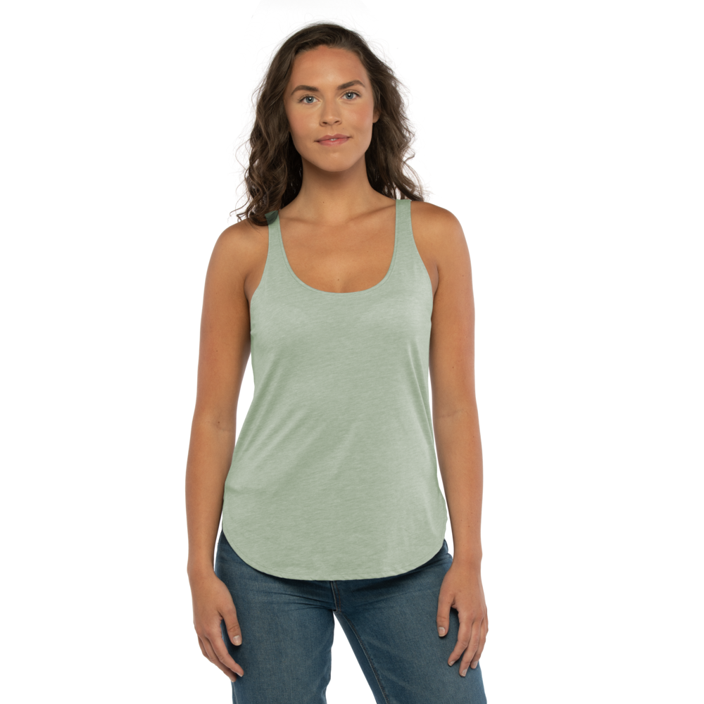 Explore all the possibilities with our Festival tank featuring a scoop neckline, wide scalloped hem, and drape for a relaxed look. Soft and lightweight fabric for the Festival go-getter and the restless free-spirited.