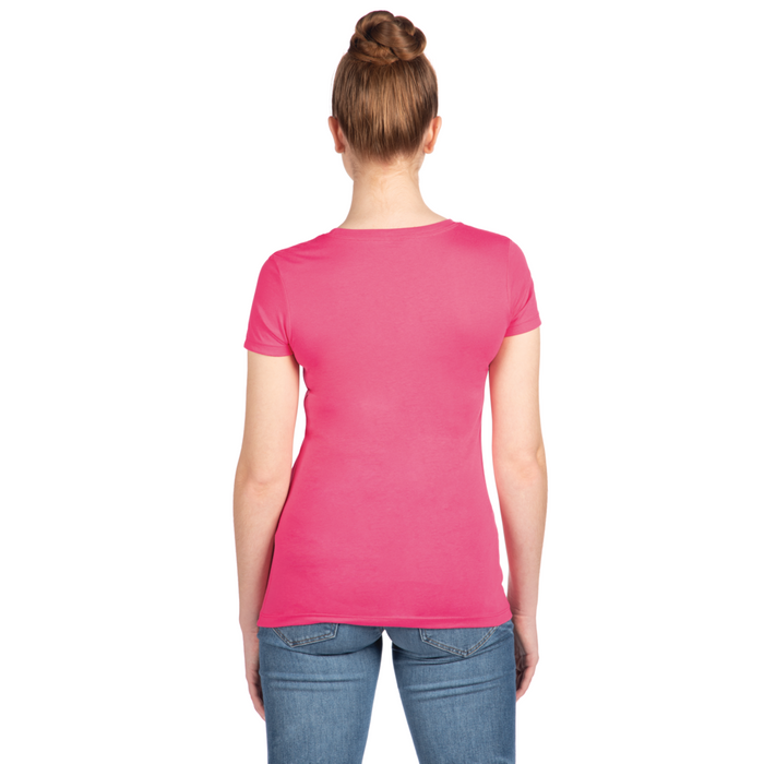Hot Pink Easy Fit Women's Viscose T-Shirt By Being Human Clothing