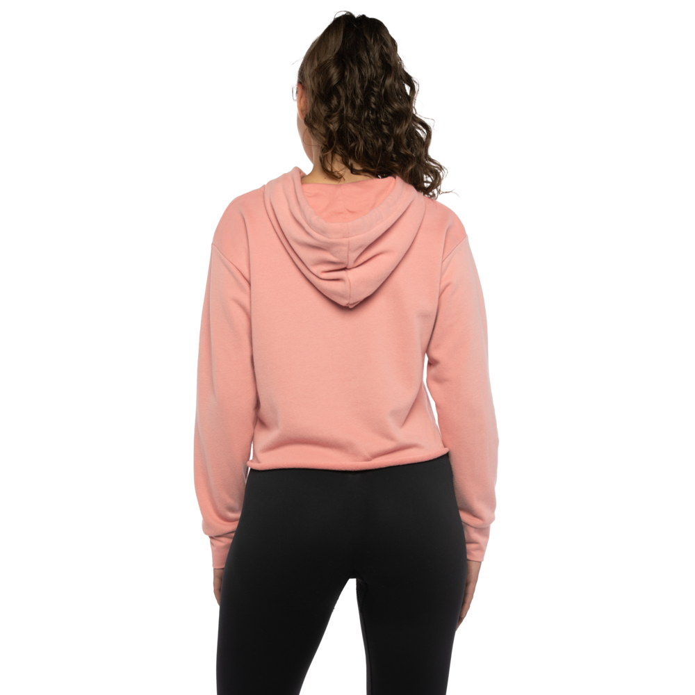 Streetwear inspired cropped hoodie with elevated softness from our buttery soft sueded face that offers smooth printability and comfort. Inside texture is made of our french terry fabric.