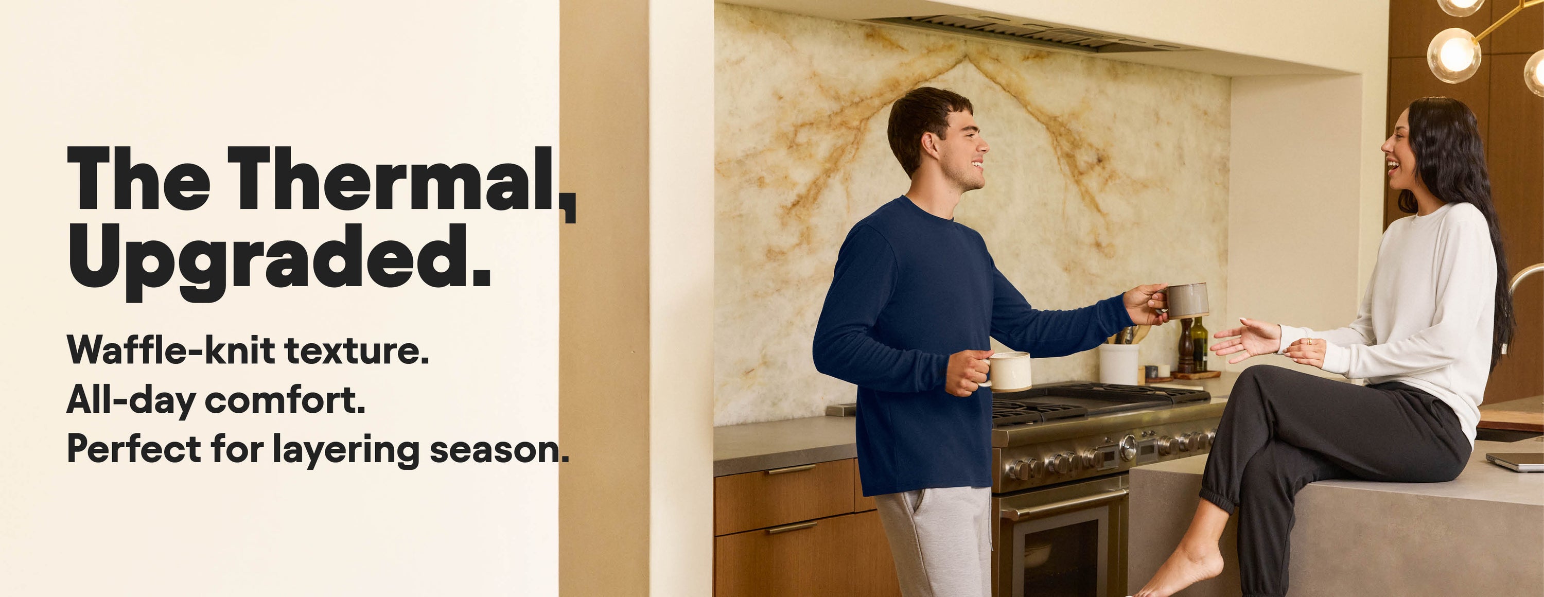 ComfyThreads Thermal Long Sleeve - Warm Layering Tee