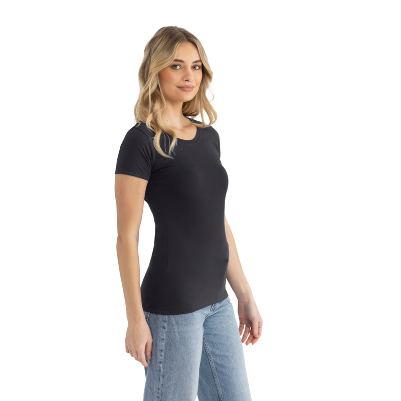 Women's Ideal T-Shirt - Black | 1510 | Next Level Apparel