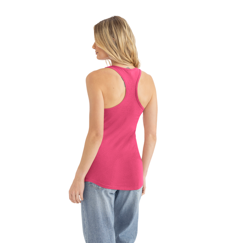 Women's Ideal Racerback Tank - Raspberry | 1533 | NLA