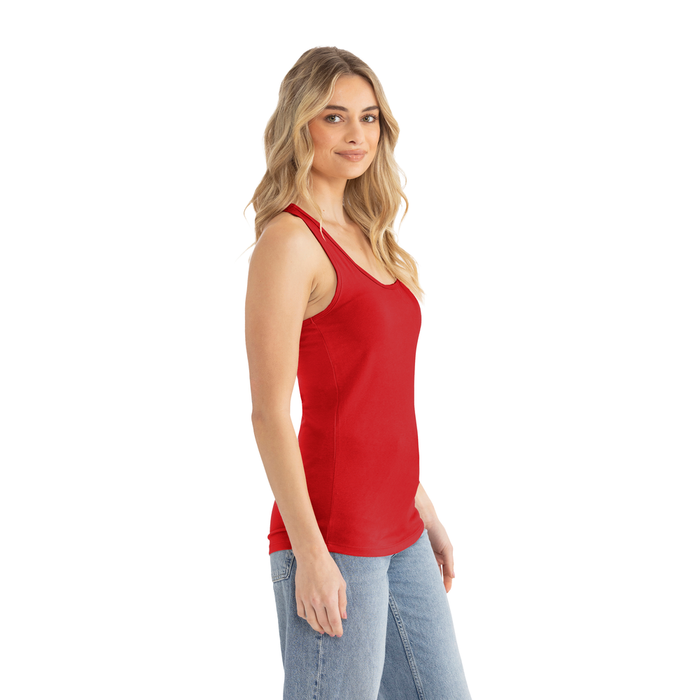 Red Racerback Tank Women's Ideal Racerback Tank - Red | 1533 | Next Level Apparel