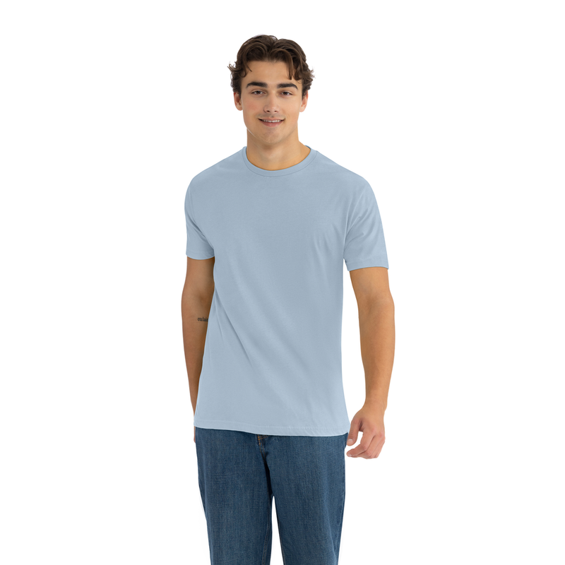 Cotton T-Shirt - Stonewash Denim | 3600 | NLA