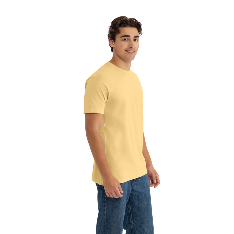 Basic Cotton Jersey Banana T-Shirt
