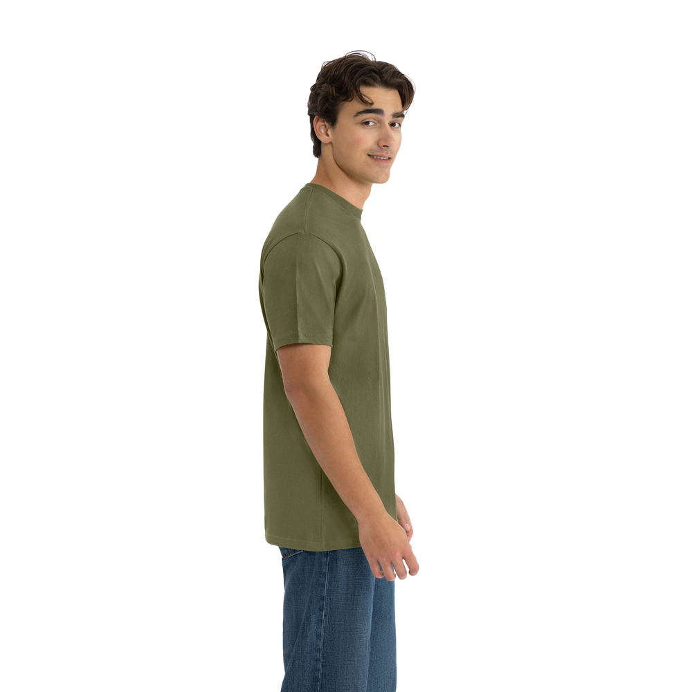Military Green Cotton T-Shirt - 3600 | Next Level Apparel