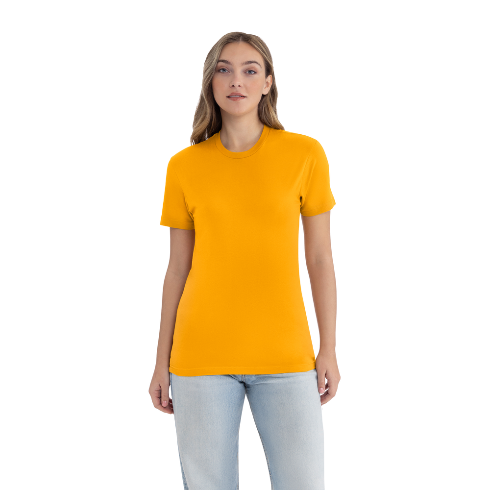 Cotton T-Shirt - Gold | 3600 | Next Level Apparel