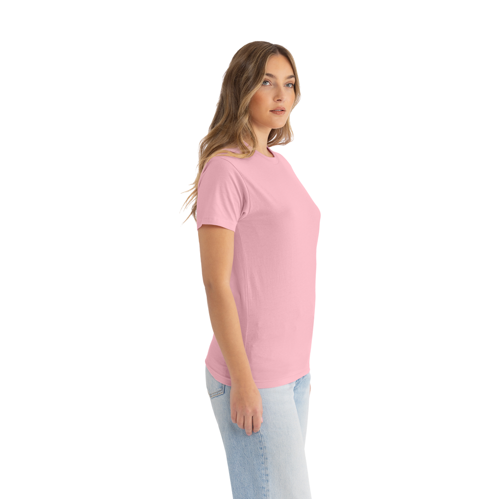Unisex Cotton T-Shirt - Light Pink | 3600 | Next Level Apparel