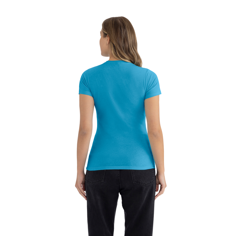 Women's Cotton T-Shirt - Turquoise | 3900 | Next Level Apparel