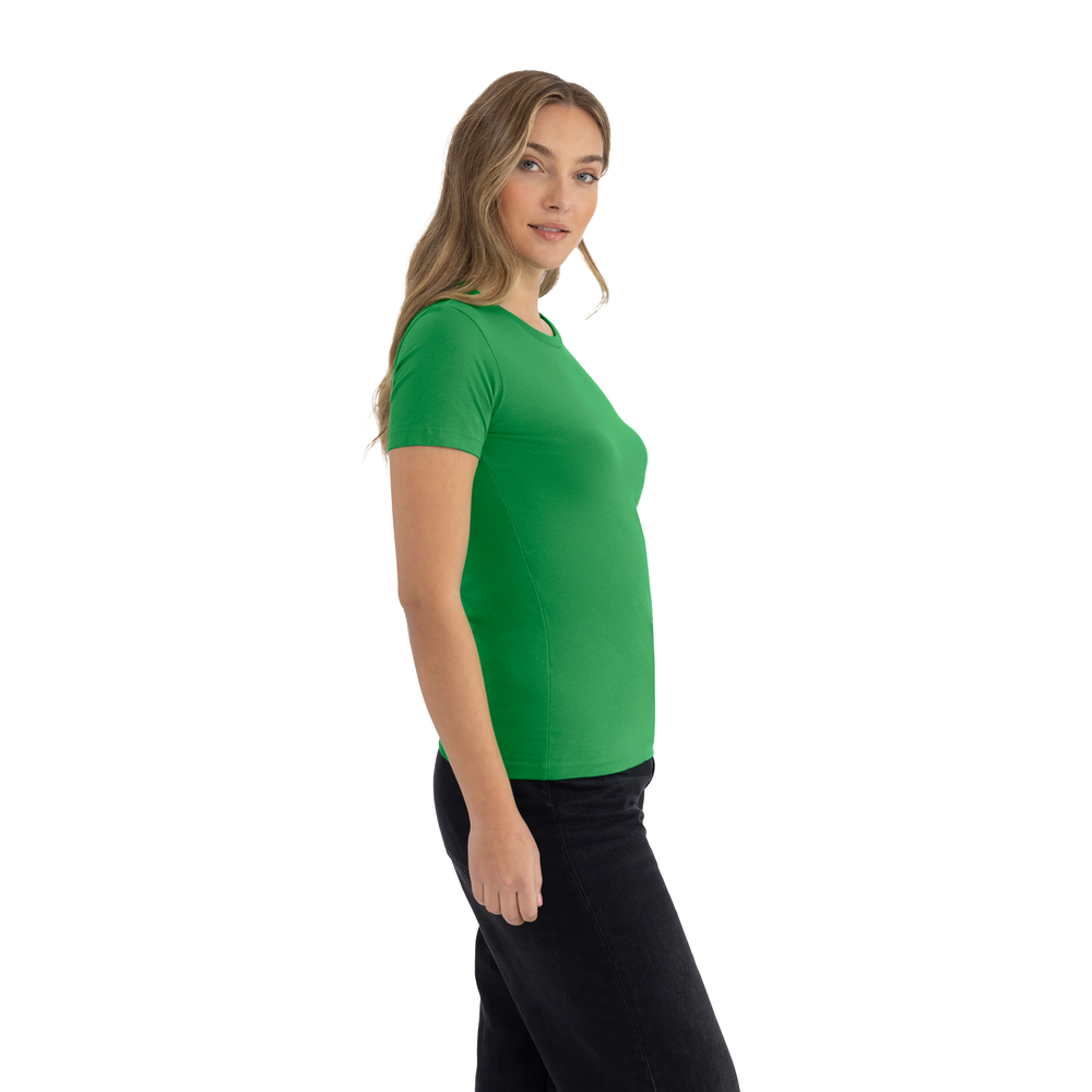 Tシャツ・カットソー DONDUP Woman T-Shirt Green S746JF0271DFZ4 633 Kelly Green Women's Cotton T Shirt - 3900 | Next Level Apparel