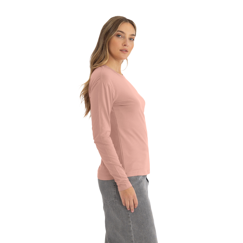 Women's Cotton Relaxed Long Sleeve T-shirt