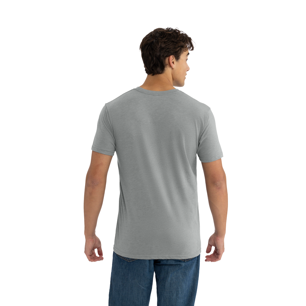 トップス tieme button up T-shirt-GRAY Unisex Tri-Blend T-Shirt - Venetian Gray | Next Level Apparel