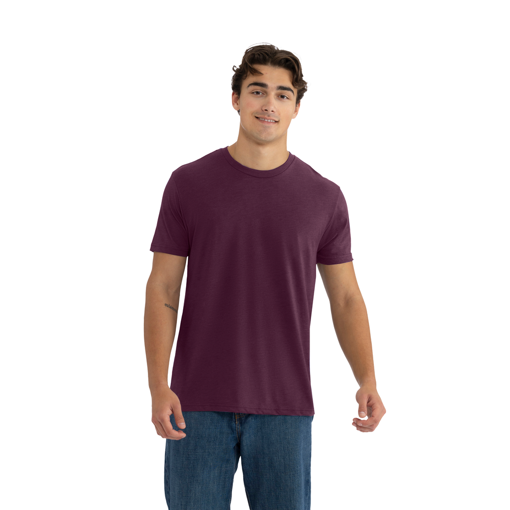 6010 Unisex Tri-Blend T-Shirt - Vintage Purple | Next Level Apparel