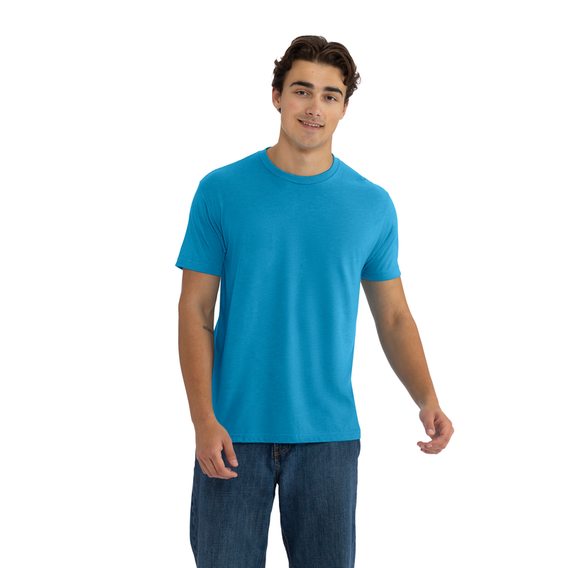 6010 Tri-Blend T-Shirt - Vintage Turquoise | Next Level Apparel