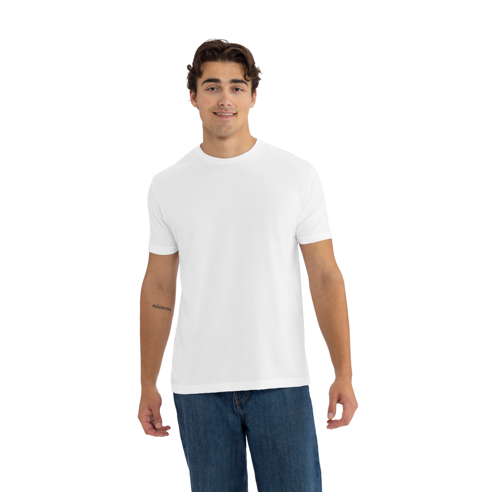 6010 Unisex Tri-Blend T-Shirt - White | Next Level Apparel
