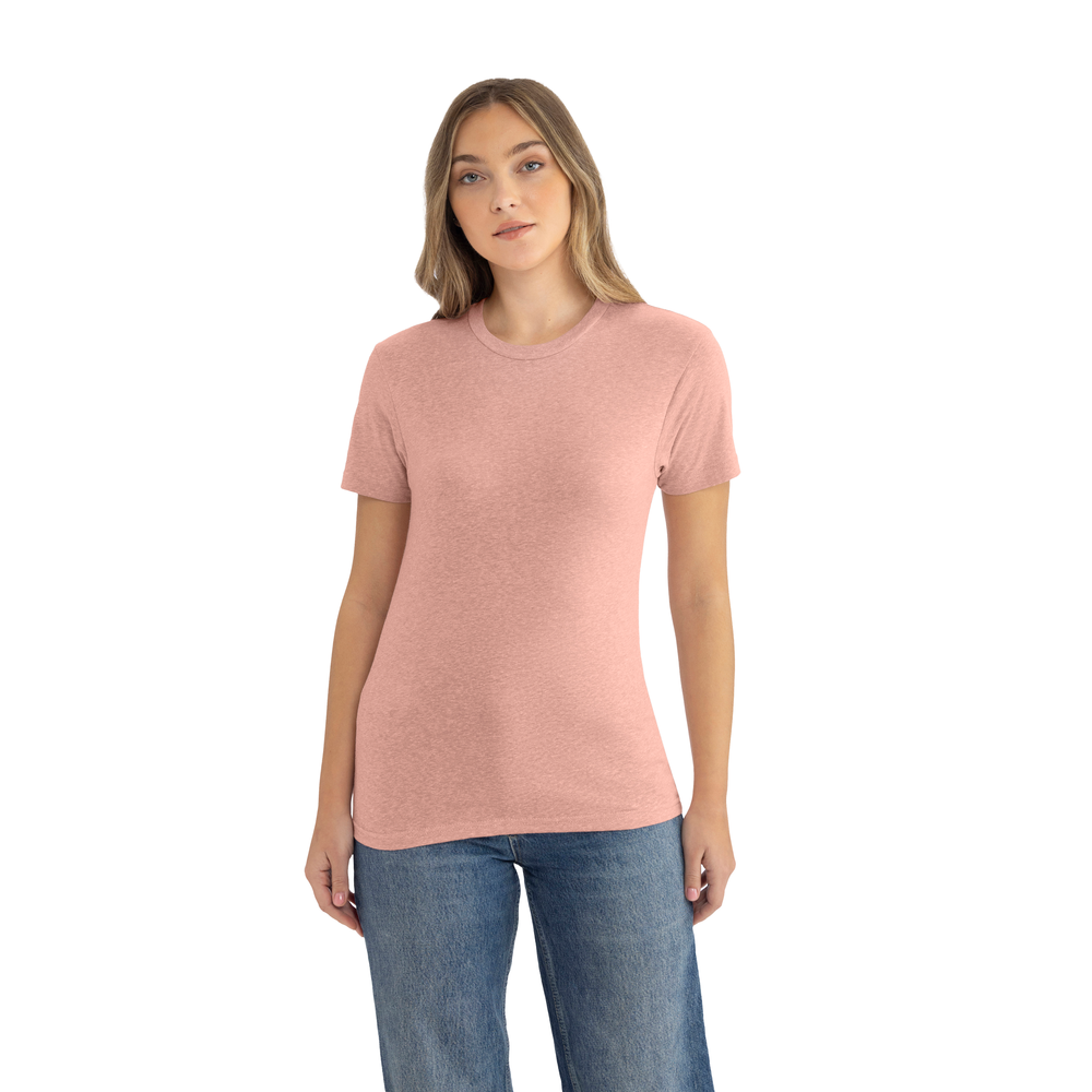 6010 Unisex Tri-Blend T-Shirt - Desert Pink | Next Level Apparel 6010 Unisex Tri-Blend T-Shirt - Desert Pink | Next Level Apparel