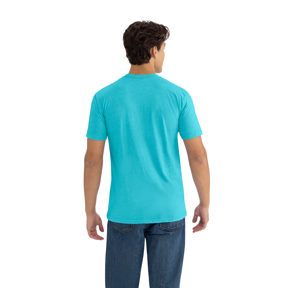 【関税・送料込み】MALO T-SHIRTS BLUE COTTON T-SHIRT Unisex CVC T-Shirt - Bondi Blue | Next Level Apparel