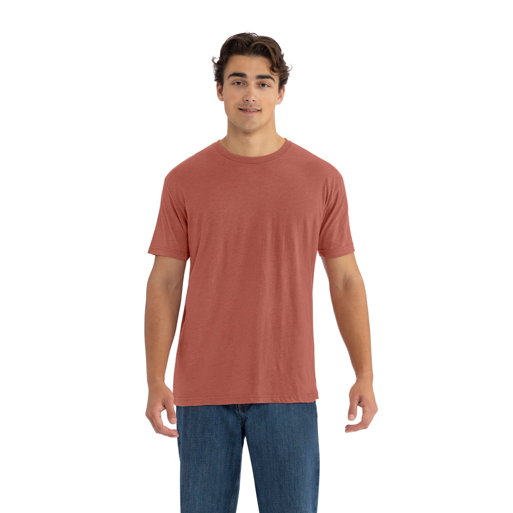 Unisex CVC T-Shirt - Heather Redwood | 6210 | NLA