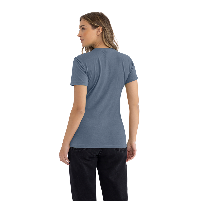 Unisex CVC T-Shirt - Heather Slate Blue | 6210 | NLA
